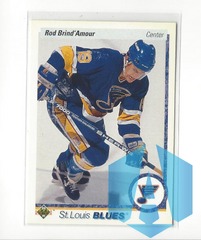 1990-91 Upper Deck #36 Rod Brind'Amour RC Rookie Blues